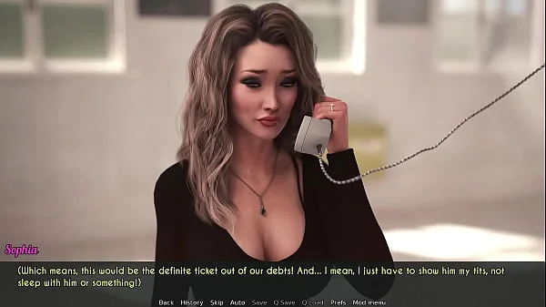 A Wife And StepMother (AWAM) #18b - Visiting Prisoner - 3D game, HD porn, 1080p