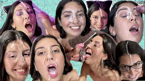 Huge Cumshot Compilation - Facials - Cum in Mouth - Cum Swallowing