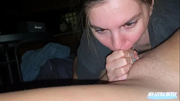 Real Homemade Video Of Me Giving My Stepfather Pleasure With My Mouth - Huge Cumshot On My Face